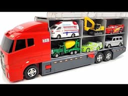 13 Type Cars Tomica☆ Tomica opening and put in big Okatazuke convoy