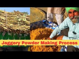 Make PERFECT Shakkar | Jaggery Powder Making Process