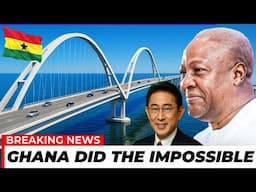 Ghana Partners Japan To Build Longest Ever Bridge Across The Volta Lake