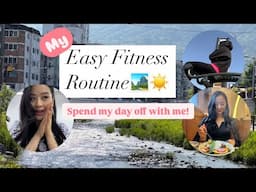 Easy fitness routine(my day off)