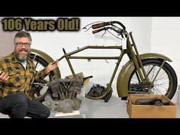 Can I Get This Century Old Harley Davidson Motorcycle at the Auction?