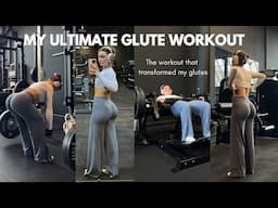 MY GO TO GLUTE WORKOUT FOR GROWTH | glute guide, how I structure my glute workouts & tips