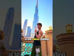 I Climbed the World’s Tallest Building, and Saw THIS.. 😮‍💨#shorts #adventure (Burj Khalifa)