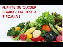 JUNHO plante essas semente se quiser bombar na horta e pomar!