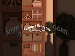 Summer Bedroom Makeover Tour | Welcome To Bloxburg |  #roblox