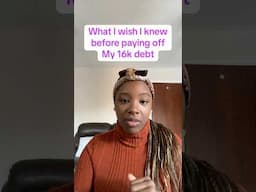 Lessons being in debt