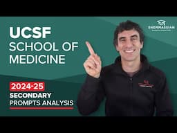 Watch me analyze every UCSF SOM secondary essay prompt