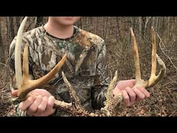First Match SET Shed Antlers HUGE!