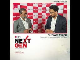 Krishna Prasad shares his remarkable insights at the ETCFO NextGen 2025