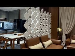 Modern living room partition ideas