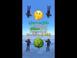 🤔 Micro-enquête à propos des chênes de la Pointe-De la Martinière (Lévis) 🌳