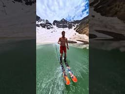 pondskim! #skiing