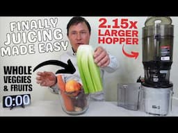 Juicing Just Got WAY Easier: Whole Produce, NO PREP! Kuvings Auto10