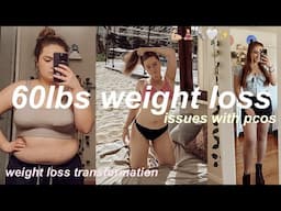 *UPDATED* HOW I LOST 60+ POUNDS IN 3 MONTHS & KEPT IT OFF WITH PCOS *my weight loss from 200lbs*