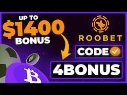 Roobet Promo Code "4BONUS" — FREE $1400 BONUS (Roobet Redeem Code 2025 Review)