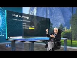 List Sorting | Programming Using Python | CS306_Topic057