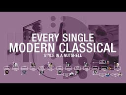Every single MODERN CLASSICAL style in a nutshell | A chronological history