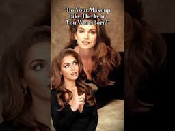 90s SUPERMODEL Makeup Tutorial🔥 "Do Your Makeup Like The Year You Were Born" Trend!