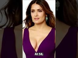 Salma Hayek’s SHOCKING Anti-Aging Secret at 58! #shorts