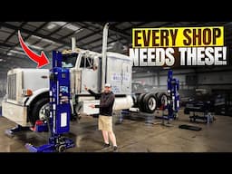 MAJOR Shop Upgrade, Plus Our Peterbilt Project Drives!