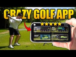 This CRAZY Japanese Golf Launch Monitor APP...BLEW MY MIND!!