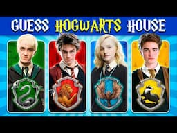 Match the Harry Potter Character to the Hogwarts House | HARRY POTTER QUIZ