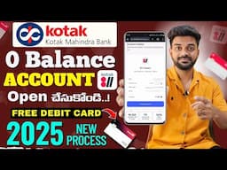 kotak mahindra bank open account zero balance | kotak 811 account opening online zero balance