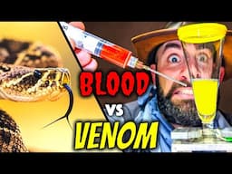 My Blood vs. Snake Venom! Insane Experiment!