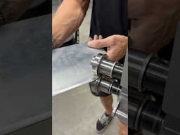 Using the 5/16” Covell Round Over Die on the JS Tools Powered Bead Roller at Trick-Tools.com!