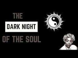 THE DARK KNIGHT OF THE SOUL 4 HEALERS | SPIRITUAL DEATH| DYING OF THE SELF
