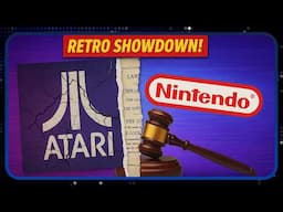 Nintendo vs Atari: The Brutal Legal Battle You Forgot + More Retro News!