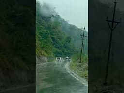 Rain and Mountain…… Healing ❤️ #rain #sikkim