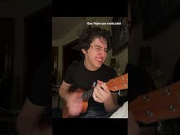 Otra Noche de Llorar de Mon Laferte✨ (UKELELE COVER) #flightukulele #shorts