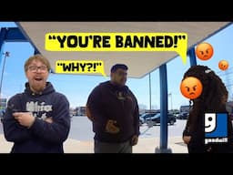 Big Rey Got Banned From The Goodwill Bins!! (He Got Kicked Out)