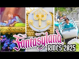 [4K] Fantasyland Rides - 2025 POVs - Disneyland Park, California | 4K 60FPS