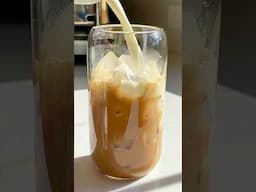 Iced white Chocolate Mocha #coffee #recipe #shorts