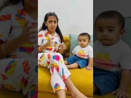 Samayra or Rishabh ko Mummy kyu maregi?🤔😱 #shorts #samayranarula #siblings