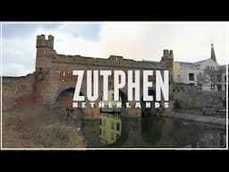 ZUTPHEN Walking Tour 2025 ! Saturday Market - Explore one of the oldes cities in Netherlands | 4k