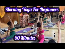 60 minutes Morning Yoga For Beginners #yogasouvik  #morningyoga #yogaforbeginners