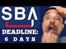 $1.1 Million SBA Grant Deadline in DAYS – Do This!