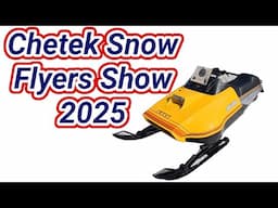 Chetek Snow Flyers Vintage Snowmobile Show 2025.