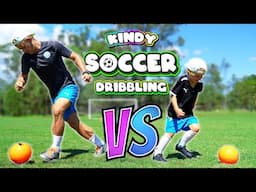 Kindergarten SOCCER skills (Lesson 7): Dribbling ⚽️