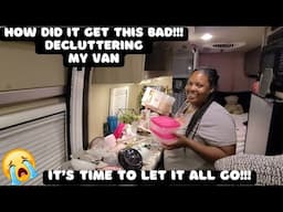 Decluttering + Cleaning My Van | Solo Female Full-Time Van Life