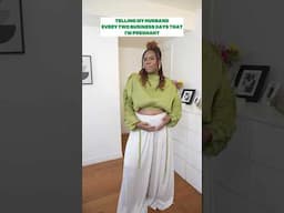 Telling my husband I’m pregnant