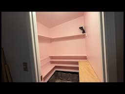 Day 2 Creating DIY Walk In Shoe Closet