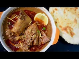 How to Make Best Nali Nihari with Homemade Tandoori naan| Bakra Eid Special