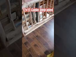 Custom Railing & New Floor At Offgrid Cabin