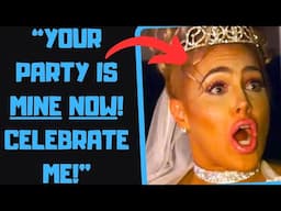 r/PettyRevenge - Psycho Karen Tries to HIJACK MY ENGAGEMENT PARTY! Gets Embarrassed lol