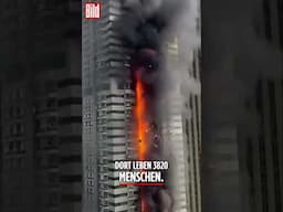 Dubai: 67-stöckiger Wolkenkratzer in Flammen | #shrots