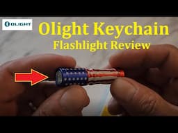 Olight i3E EOS Keychain flashlight review ($12.99)